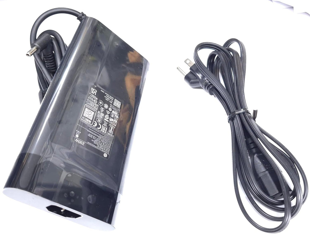 HP 230W 19.5V 11.8A 4.5mm Grey Tip AC Adapter for HPOmen 15 16, HPOMEN Transcend, Victus 16 by Gaming Laptop ZBook Fury 16 G8 G9 G10, M85389-001, TPN-LA10, M41303-001, PA1231-08HP.