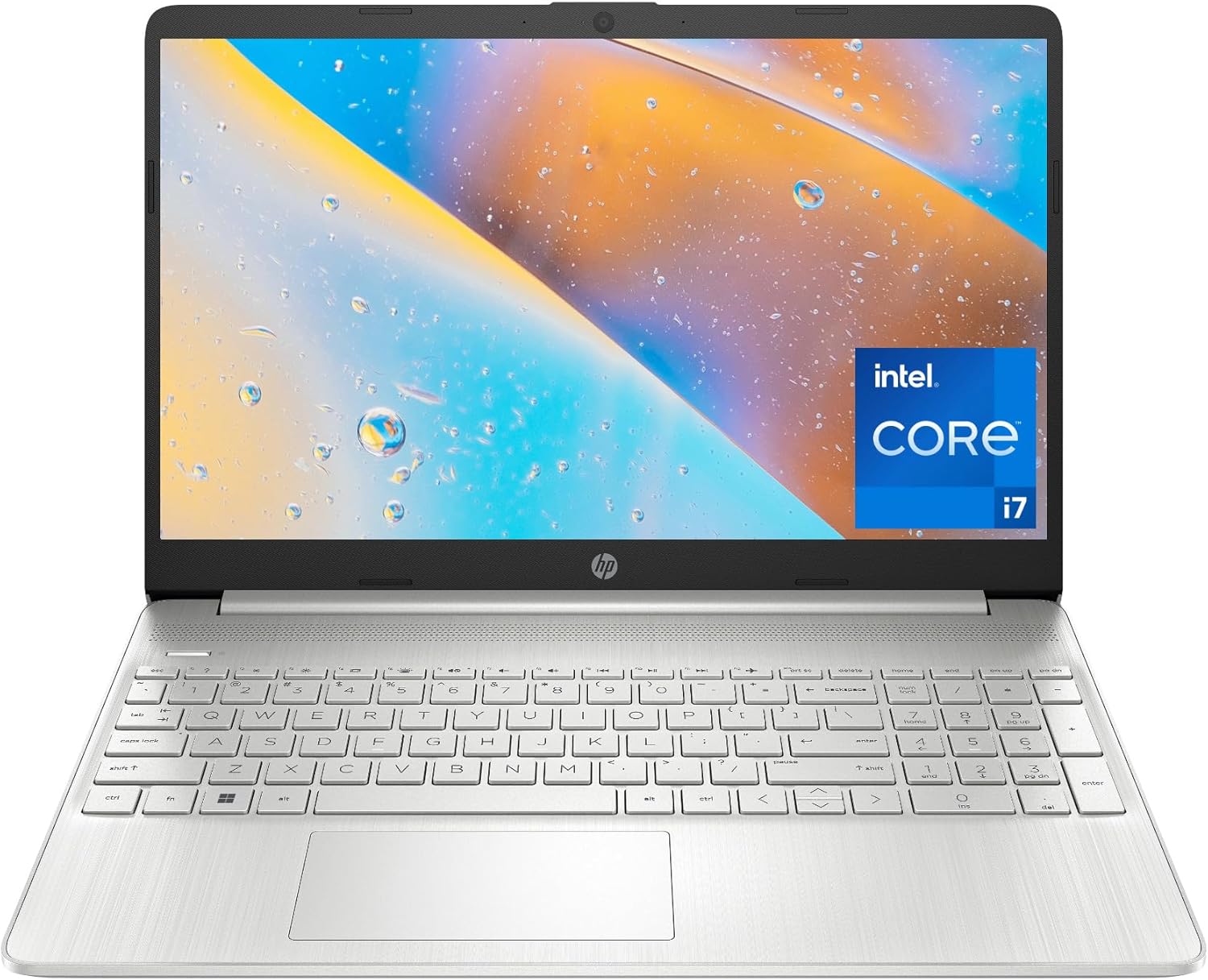 HP 15 inch Laptop, HD Display, 11th Generation Intel Core i7-1165G7, 12 GB RAM, 512 GB SSD, Intel Iris Xe Graphics, Windows 11 Home, 15-dy2718nr (2023)