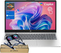 HP 2023 17 Laptop, 17.3' FHD Display (1920 x 1080), AMD Ryzen 7 7730U Processor (Beats i7-1260P), 64GB RAM, 2TB PCIe SSD, Backlit Keyboard, Wi-Fi 6, Webcam, HDMI, Windows 11 Home, Silver
