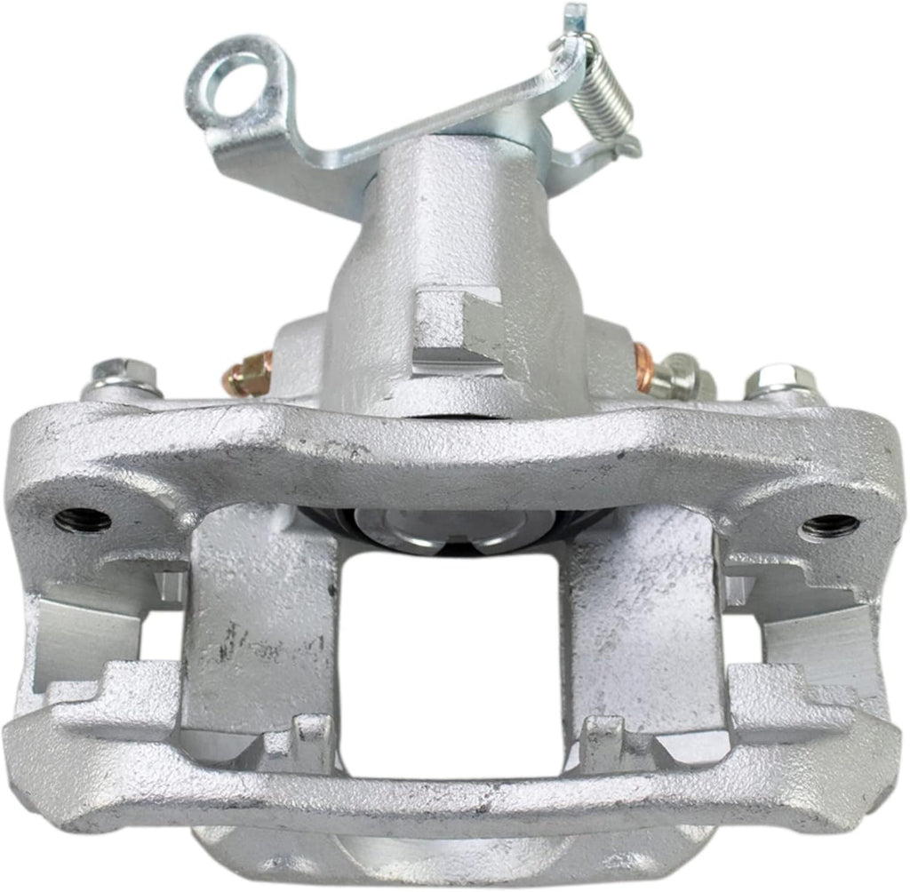 TRQ Rear Brake Pad and Rotor Set Ceramic Solid Rotors Calipers Compatible with 2013 Dodge Journey