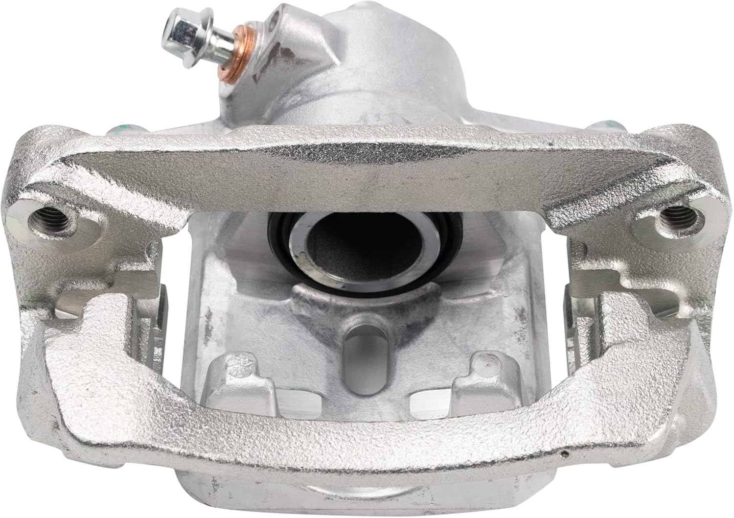 TRQ Rear Brake Pad and Rotor Set Ceramic Solid Rotors Calipers Compatible with 2012-2013 Subaru Impreza