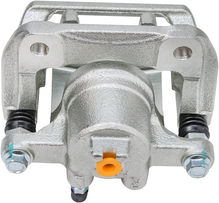 Detroit Axle - 4pc Brake Calipers for 2003-2011 Honda Element Disc Brake Calipers w/Brackets 2004 2005 2006 2007 2008 2009 2010 Front and Rear Replacement