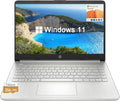 HP Stream 14' HD BrightView Laptop, Intel Celeron N4120, 16GB RAM, 128GB eMMC + 256GB SD Card Storage, Intel UHD Graphics, HD Webcam, 1 Year Office 365, Bluetooth, WiFi, HDMI, Win 11s, Silver