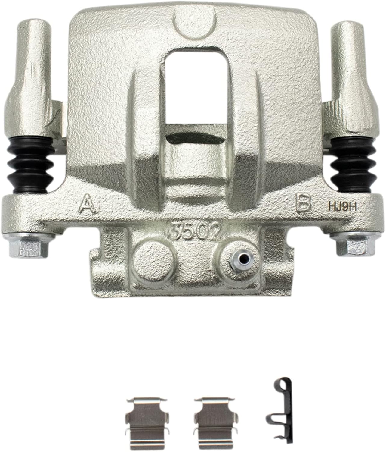 TRQ Rear Ceramic Brake Pad and Rotor Set Includes Calipers Compatible with 08-16 Jeep Compass with Rear Disc Brakes with 262 mm Diameter Rotors