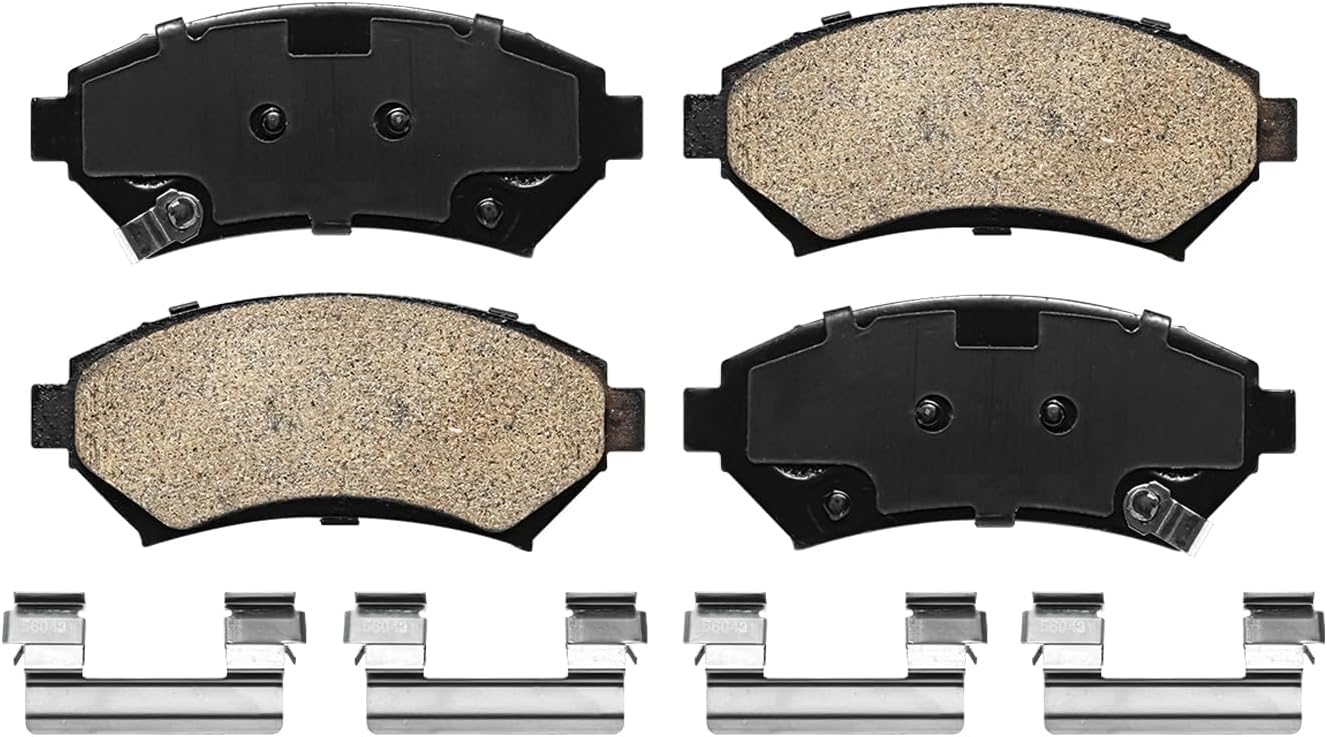 Detroit Axle - Front Brake Kit Wheel Bearing Hubs for 2000-05 Buick LeSabre Chevy Impala Monte Carlo Pontiac Bonneville 97-04 Park Avenue 97-05 Deville Replacement 11.92 inch Brake Rotors Brakes Pads
