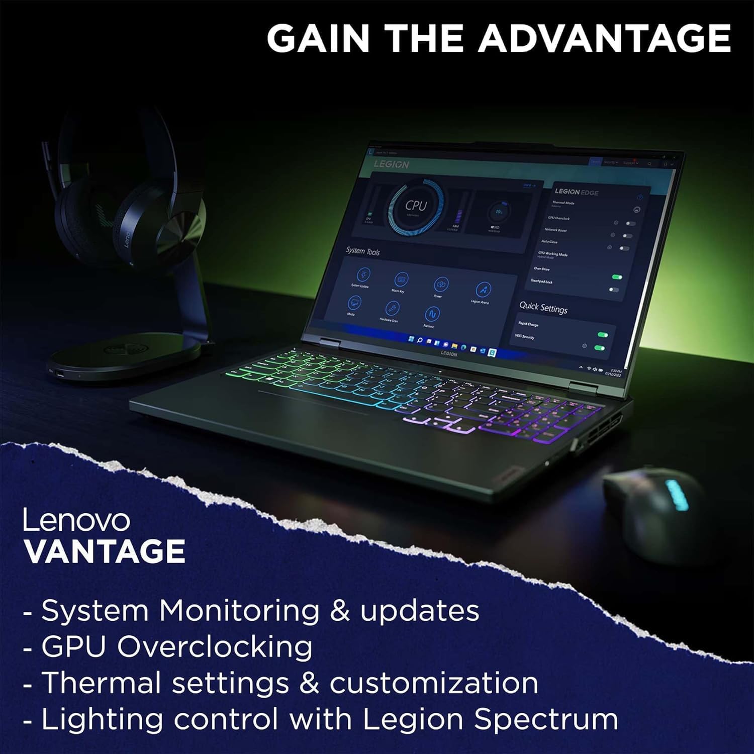 Lenovo Legion Pro 5i Gaming Laptop - 16' WQXGA 240Hz Display - Intel 24-Core i9-14900HX, GeForce RTX 4070 - RGB Backlit KB, w/Win 11 Pro, Office Lifetime & External DVD Drive(64GB DDR5 | 2TB SSD)
