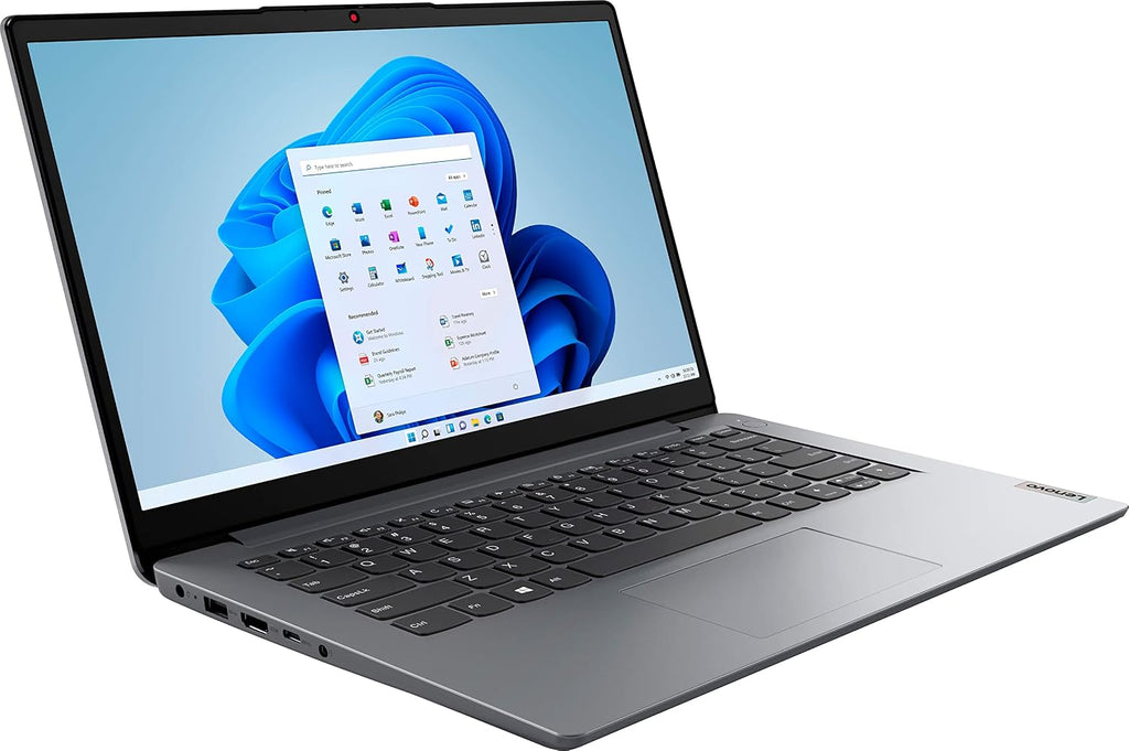 Lenovo 2022 Premium Ideapad, 14' HD Screen Lightweight Laptop, Dual-Core Intel Celeron N4020 (Upto 2.8GHZ), 4GB RAM, 64GB eMMC, WiFi, Bluetooth, Webcam, Long Hours, Window 11S+HubxcelAccessory