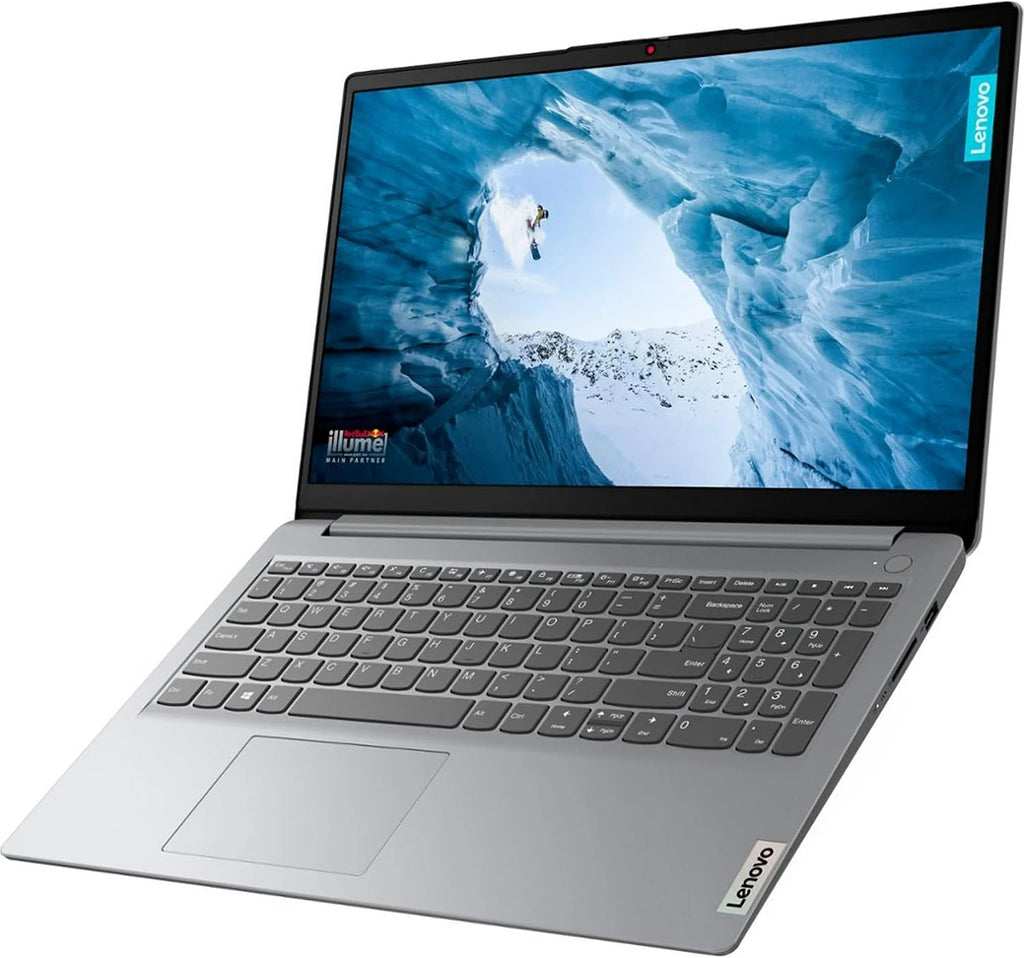 Lenovo Ideapad 1i Laptop, 15.6' FHD Touchscreen, Core i3-1215U, 8GB RAM, 256GB SSD, Iris Xe Graphics - Cloud Gray - (Renewed)