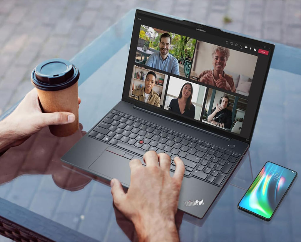 Lenovo ThinkPad E16 G2 Business Laptop Computer, 16' FHD+, AMD 8-Core Ryzen 7 7735HS (Beat i7-1360P), 32GB DDR5 RAM, 1TB PCIe SSD, WiFi 6E, Fingerprint Reader, Backlit Keyboard, Windows 11 Pro