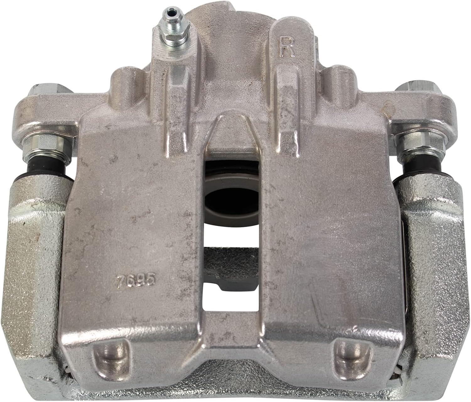 TRQ Rear Brake Pad and Rotor Set Ceramic Vented Rotors Calipers Compatible with 2003-2007 Cadillac CTS 2005-2011 STS