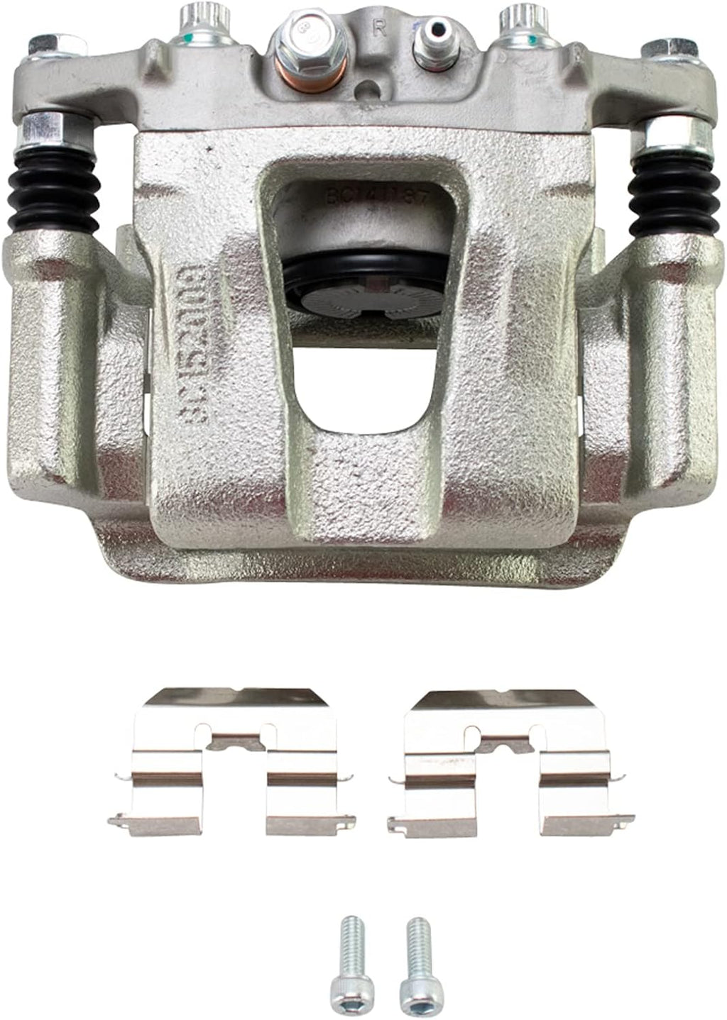 TRQ Rear Brake Pad and Rotor Set Ceramic Rotors Calipers Compatible with 2014-2016 Kia Optima