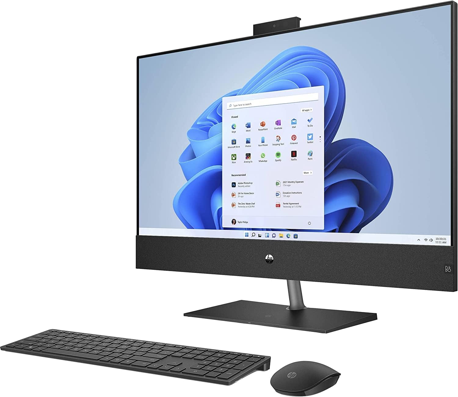 HP Pavilion 32 Desktop, Intel 12th Gen i7 Processor with 8 Cores, 16GB RAM, 2TB SSD, 31.5' 4K UHD Display, Windows 11 Pro