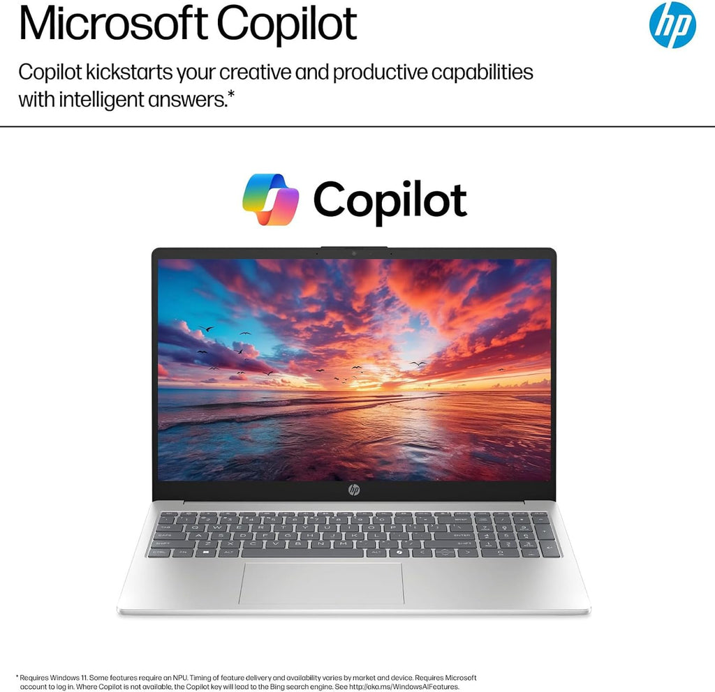 HP Touchscreen Business Laptop, 15.6' FHD IPS Display, Intel 10-Core i7-1355U, 32GB RAM 1TB SSD, Intel Iris Xe Graphics, Copilot AI, Wi-Fi 6, HD Camera, HDMI, Windows 11 Pro, w/Accessory
