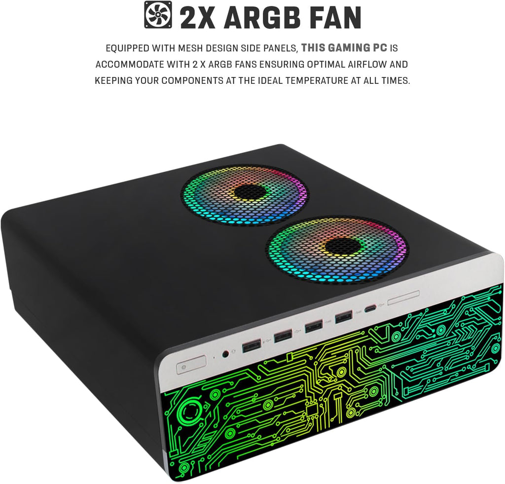HP Gaming PC Desktop Computer – AMD Pro A10-9700,RX 550 Graphics,16GB RAM,512GB SSD,Dual 32 Inch Curved Monitor,RGB Keyboard with AI Copilot,Mouse,2X ARGB Fan WiFi,RGB Headphone,Windows 11(Renewed)