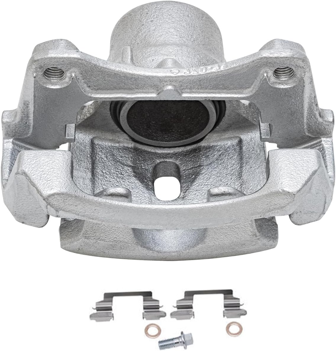 Detroit Axle - Front 2pc Brake Calipers for 04-12 Chevrolet Malibu Pontiac G6 Solstice Saturn Aura Sky, 2 Disc Brake Calipers Replacement 2004 2005 2006 2007 2008 2009 2010 2011 2012