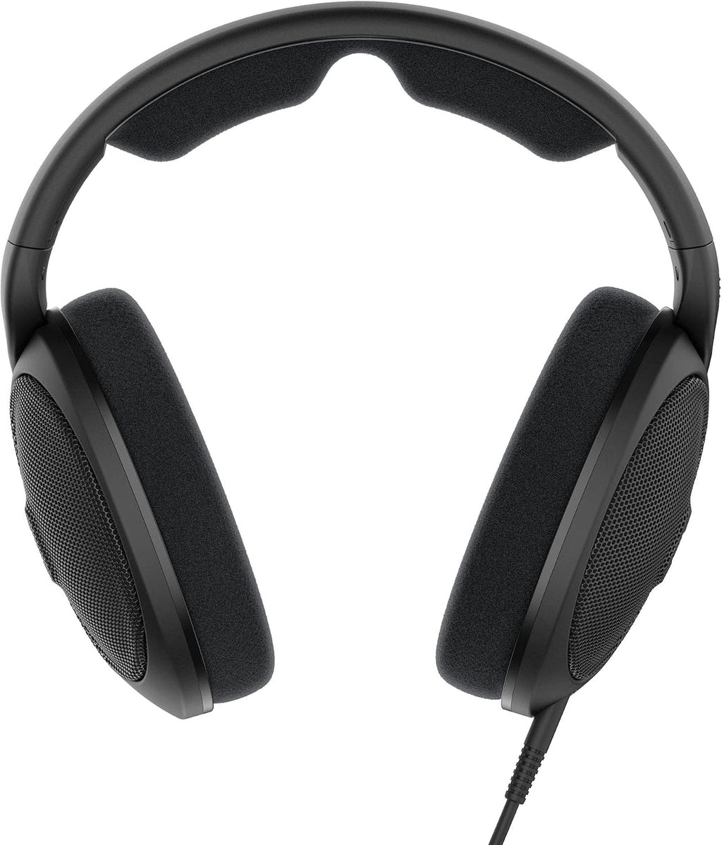 Sennheiser HD 560 S Over-The-Ear Audiophile Headphones - Neutral Frequency Response, E.A.R. Technology for Wide Sound Field, Open-Back Earcups, Detachable Cable, (Black) (HD 560S) HD 560S (Renewed)