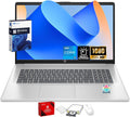 HP AI-Powered Laptop with Microsoft Office and 1TB Cloud Storage Included for 1-Year| 14' HD PC| 16GB RAM| 512GB SSD & 128GB External SSD| Intel 4-Core CPU| Webcam| Copilot Ready| Win11| LE Bundle