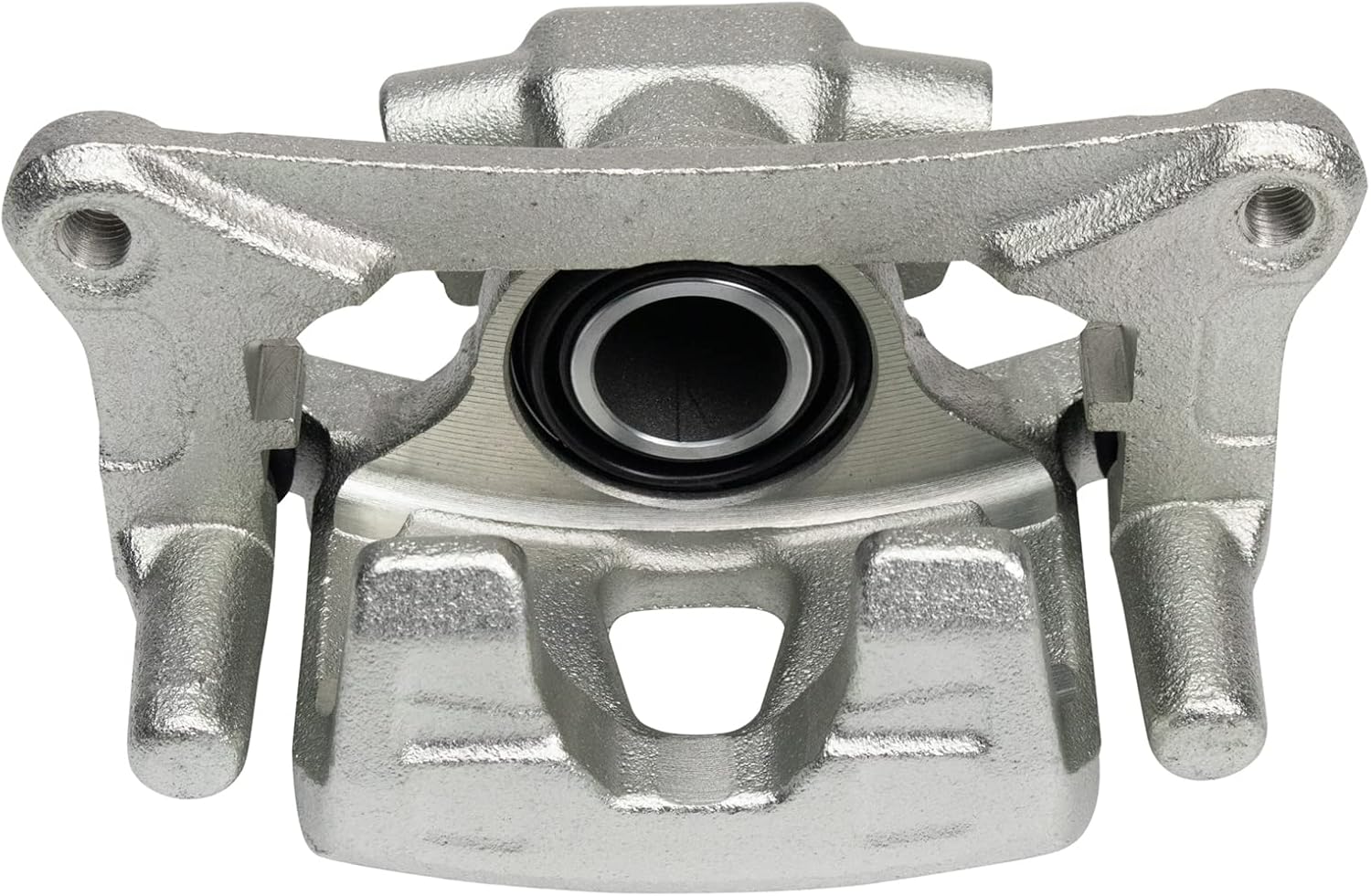 TRQ Rear Brake Pad and Rotor Set Ceramic Rotors Calipers 262mm Diameter Compatible with 2009-2011 Mitsubishi Lancer