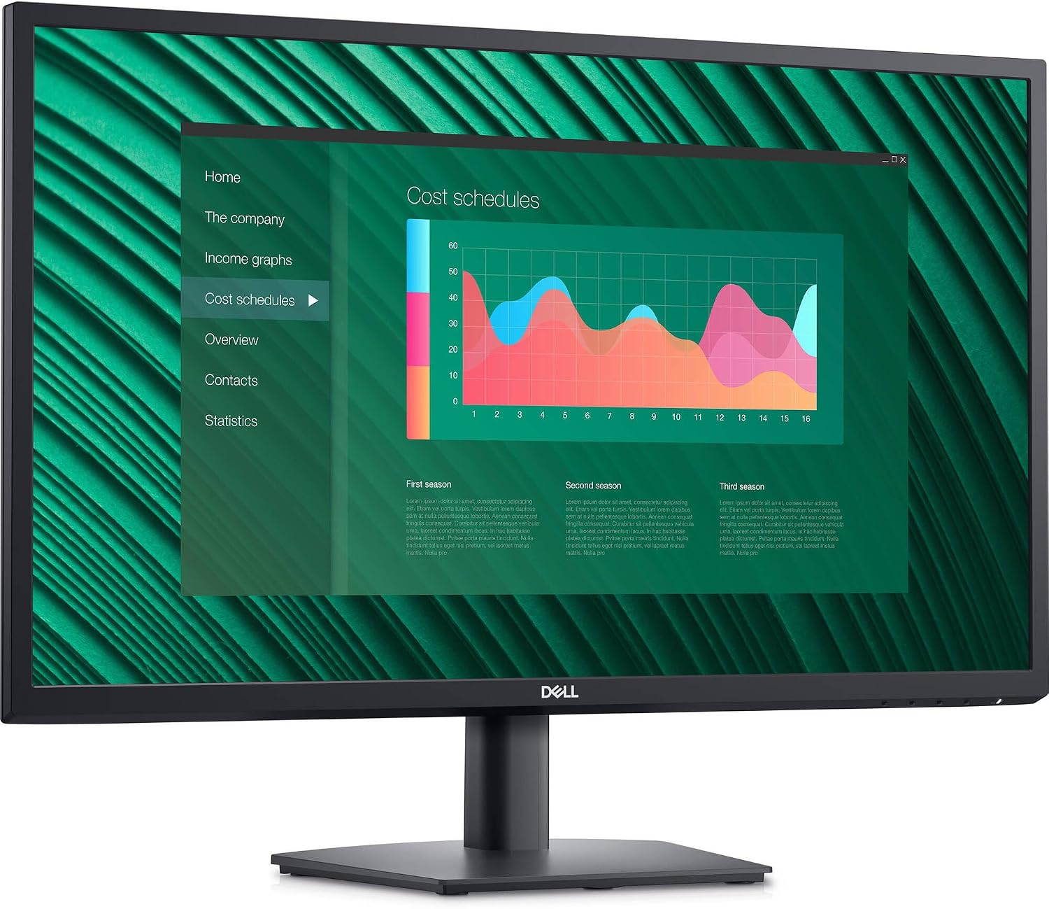 Dell E2723H VESA Mount (100x100mm) Monitor, 27' FHD VA (1920x1080) 60Hz Display, DisplayPort, VGA, Anti-Glare Display, LED Backlight, Ideal for Home & Business, Black (2025 Latest Model)
