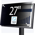 StarTech.com 27-inch 16:9 Computer Monitor Privacy Screen, Hanging Acrylic Filter, Monitor Screen Protector, +/- 30 Deg., TAA