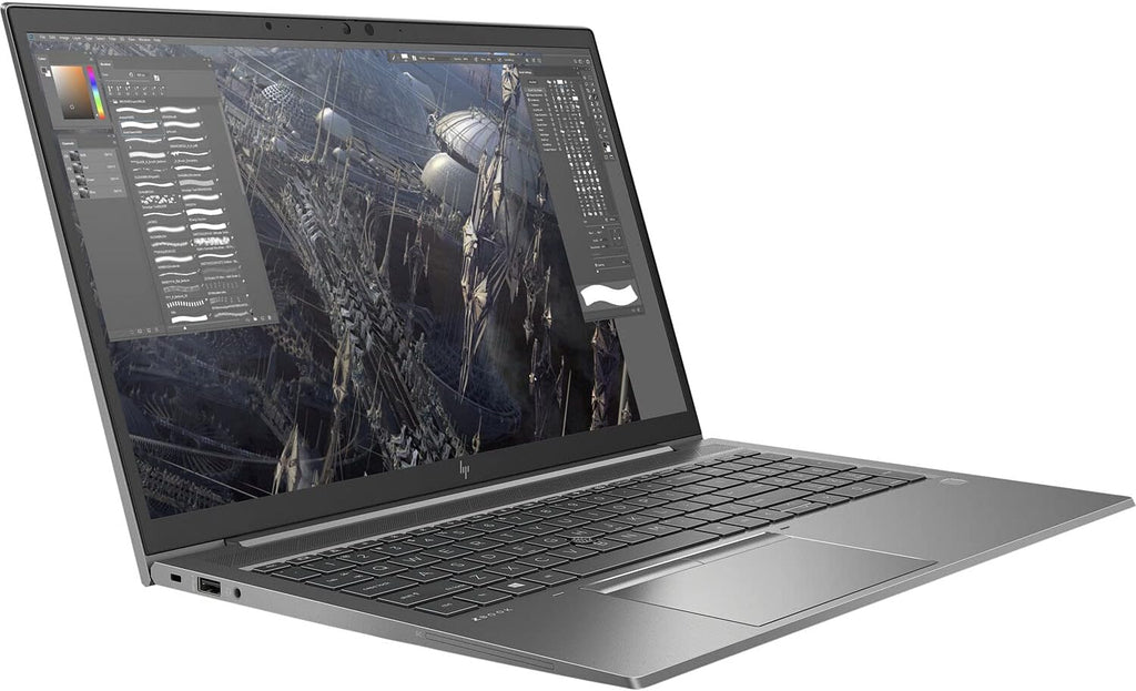HP ZBook Firefly G8 Workstation Laptop (Intel i7-1165G7 4-Core, 32GB RAM, 512GB PCIe SSD, Quadro T500, 15.6' Full HD (1920x1080), Fingerprint, WiFi, Bluetooth, Webcam, Win 11 Pro) (Renewed)