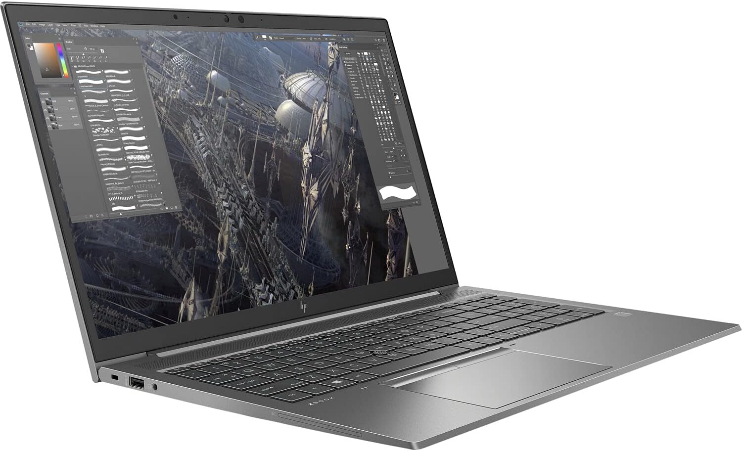 HP ZBook Firefly G8 Workstation Laptop (Intel i7-1165G7 4-Core, 32GB RAM, 512GB PCIe SSD, Quadro T500, 15.6' Full HD (1920x1080), Fingerprint, WiFi, Bluetooth, Webcam, Win 11 Pro) (Renewed)