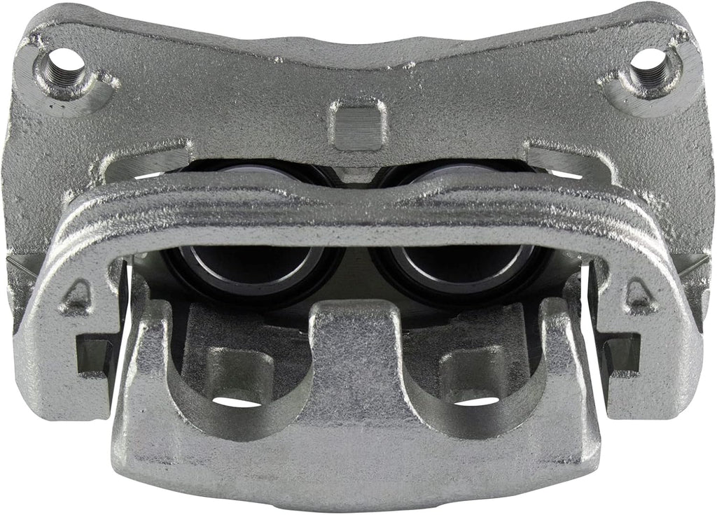 TRQ Front Brake Pad and Rotor Set Ceramic Rotors Calipers Hoses Compatible with 2006 Subaru Baja 2005-2009 Outback