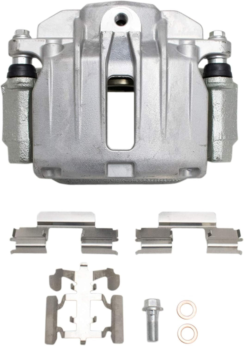 TRQ Rear Brake Pad and Rotor Set Ceramic Vented Rotors Calipers Compatible with 2003-2005 Chevrolet Astro GMC Safari 1999-2002 Silverado 1500 2000-2001 Tahoe 1999-2002 Sierra 1500 2000-2001 Yukon