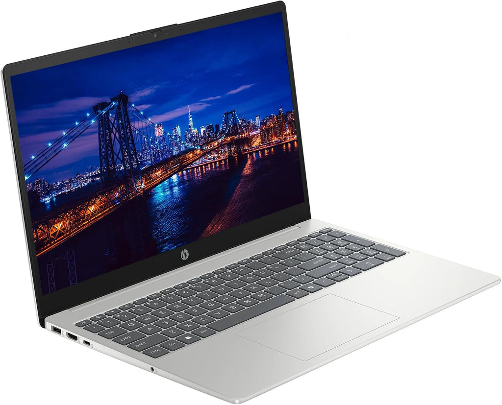 HP 15.6' FHD Touch Business Laptop Computer, Intel 13th Core i7-1355U 10-Core (Up to 5Ghz), 32GB RAM 1.5TB Storage (1TB SSD+512GB Docking Station Set), Windows 11, Numeric Keypad, HDMI, Silver