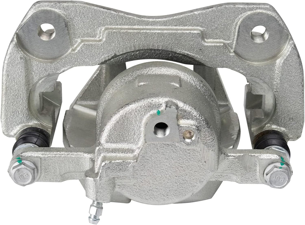 TRQ Front Brake Pad and Rotor Set Ceramic Rotors Calipers Hoses Compatible with 2009-2010 Pontiac Vibe 2009-2013 Toyota Matrix