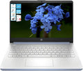 HP AI-Powered 14' HD Laptop with Microsoft Office and 1TB Cloud Storage Included for 1-Year| 4GB RAM|128GB SSD| Intel 4-Core CPU| Webcam| Wi-Fi| Bluetooth| Ultra Light|Windows 11| RK Bundle| Blue