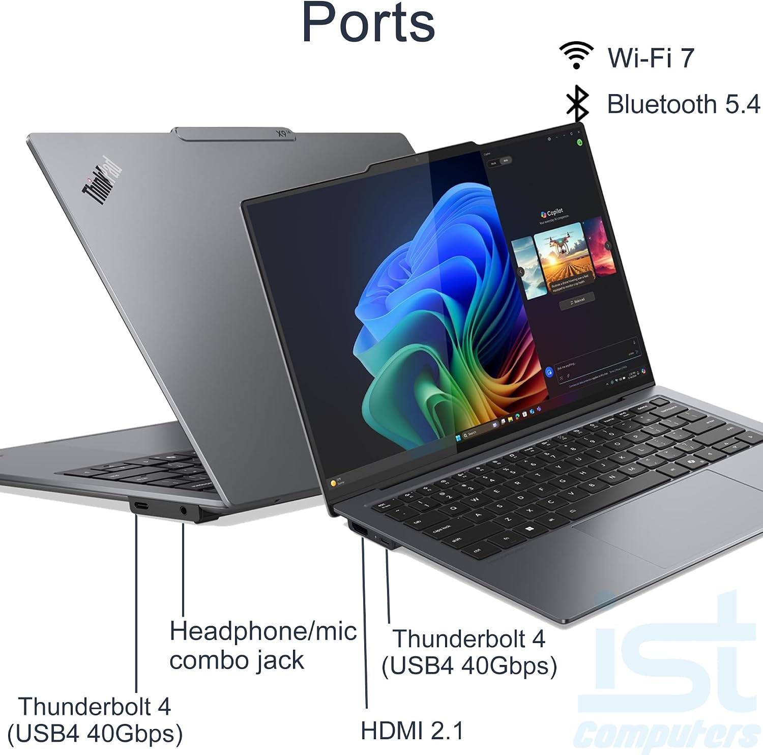 Lenovo ThinkPad X9 14 Aura Edition Business AI Laptop (14' OLED, Intel Core Ultra 7 258V, 32GB DDR5, 1TB SSD) Ultrathin Copilot+ PC, Backlit, Fingerprint, Thunderbolt 4, Wi-Fi 7, IST HUB, Win 11 Pro