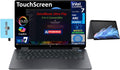 HP OmniBook Ultra Flip (Next Gen Spectre X360) 2-in-1 Laptop 14.0' Touchscreen OLED 2.8K Display (Intel Ultra 7-256V, 16GB LPDDR5X, 2TB PCIe SSD, Backlit KB, Fingerprint, Win 11 Pro) with DKZ Hub