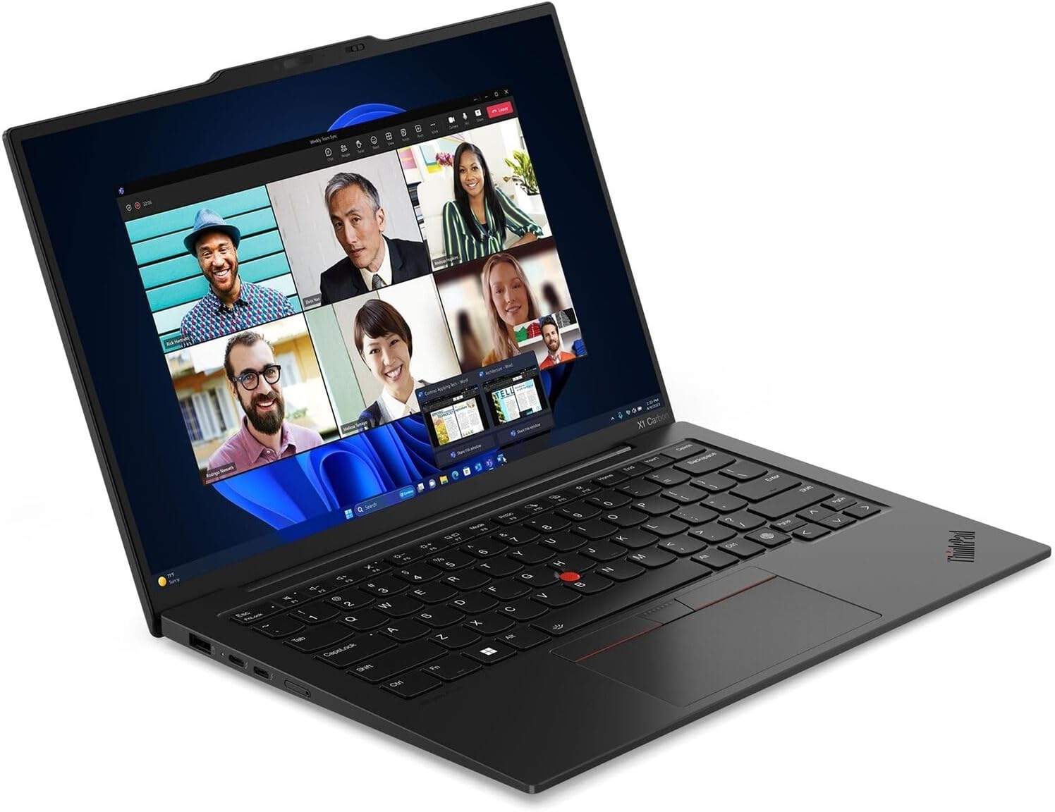 Lenovo ThinkPad X1 Carbon Gen 12 21KC00B1US 14' Touchscreen Notebook - WUXGA - Intel Core Ultra 7 165U - vPro Technology - Intel Evo Platform - 32 GB - 512 GB SSD - English Keyboard - Black Paint