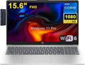 HP 15.6' FHD Laptop, Intel Core i7-1255U Processor, 32GB RAM 1TB PCIe SSD, 256gb 9H Docking Station, Bluetooth, Wi-Fi 6, HDMI, Webcam, Windows 11 Pro, Natural Silver