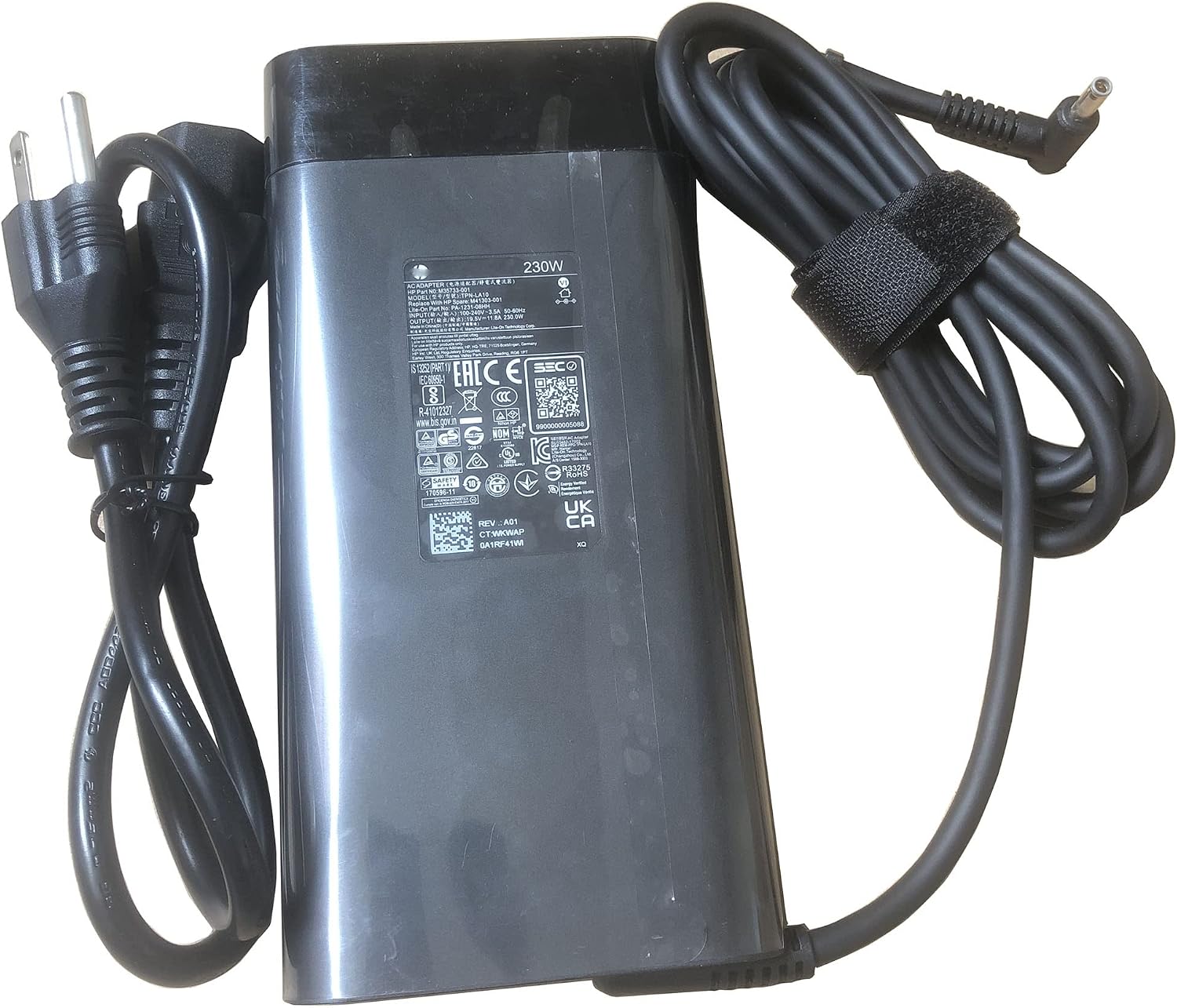 230W Small 4.5mm Tip Charger for HP Omen 15 16 17 Gaming Laptop M41303-001 TPN-LA10 Power Supply Adapter Cord