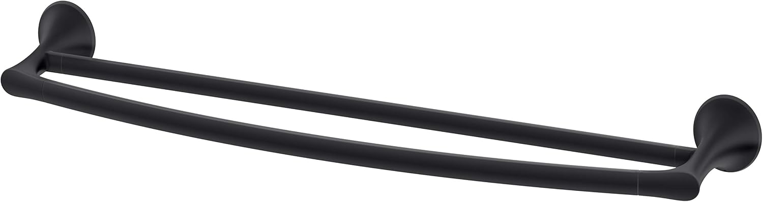 Pfister BTB-RH2B Rhen 24 inch-Towel Bar, Matte Black