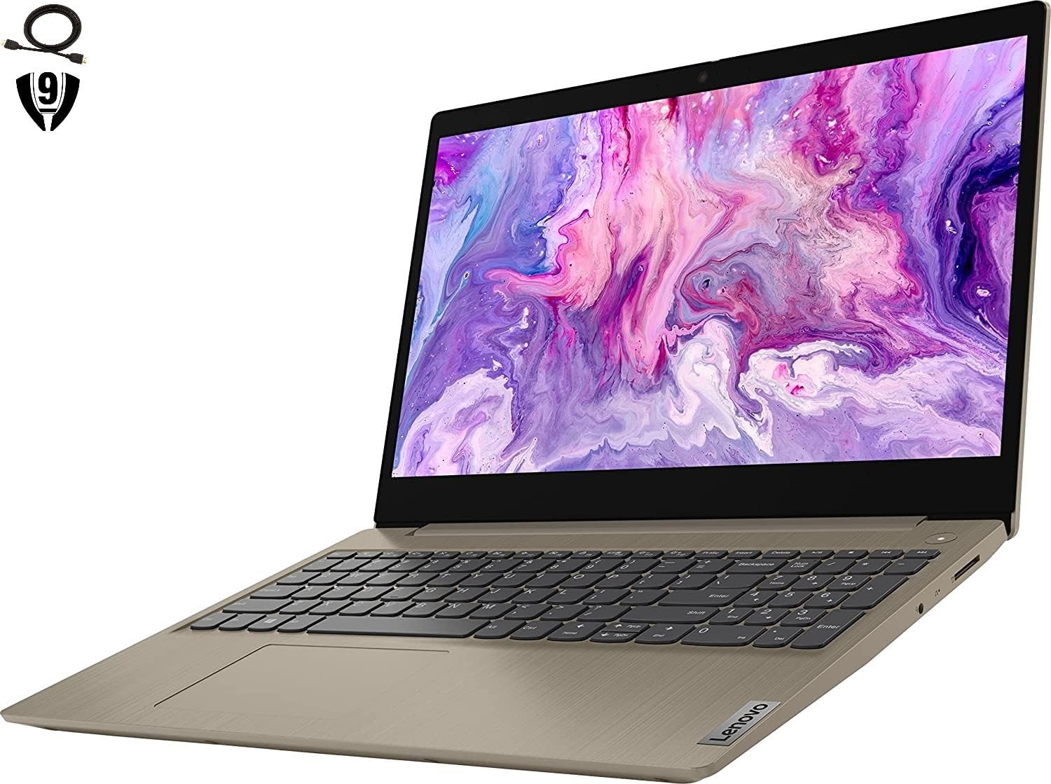 Lenovo IdeaPad 3 15.6' HD Touch Screen Laptop, Intel Core i5-10210U Processor, 32GB RAM 1TB SSD, Webcam, WiFi, HDMI, Windows 11, Almond