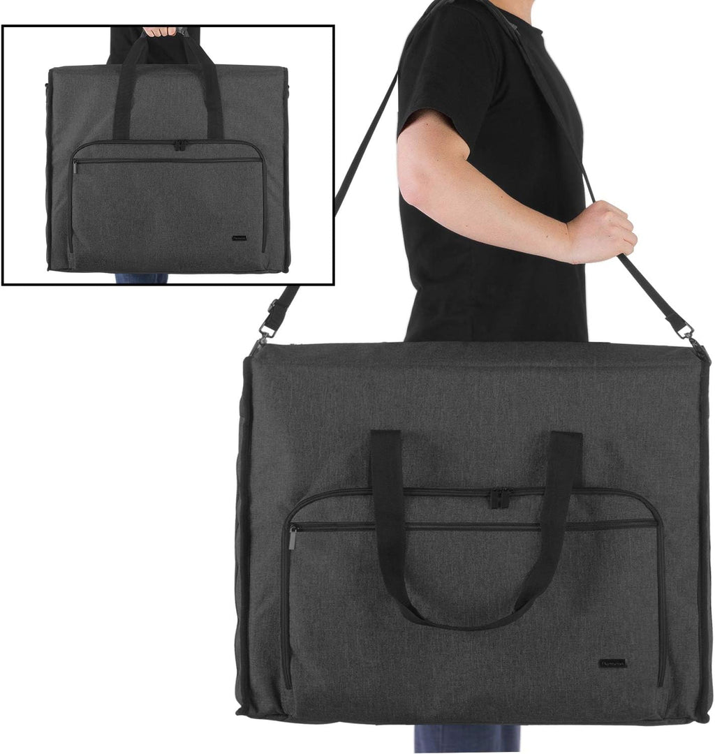 Damero Carrying Tote Bag Compatible with Apple 27' iMac Desktop Computer, Travel Storage Bag for iMac 27-inch and Other Accessories, Black