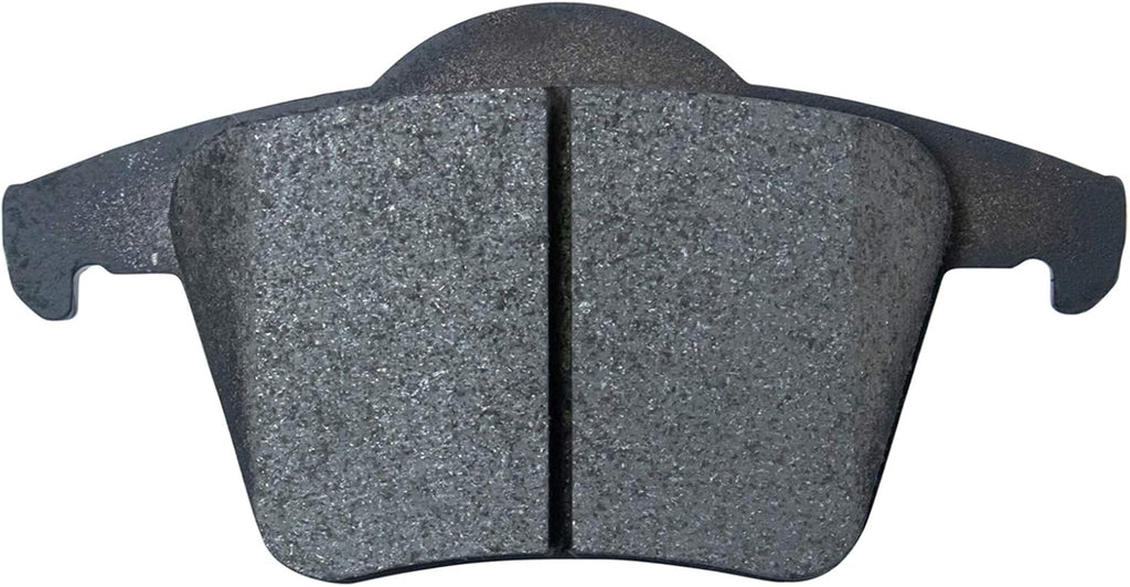 TRQ Rear Brake Pad and Rotor Set Ceramic Rotors Calipers Compatible with 2003-2014 Volvo XC90