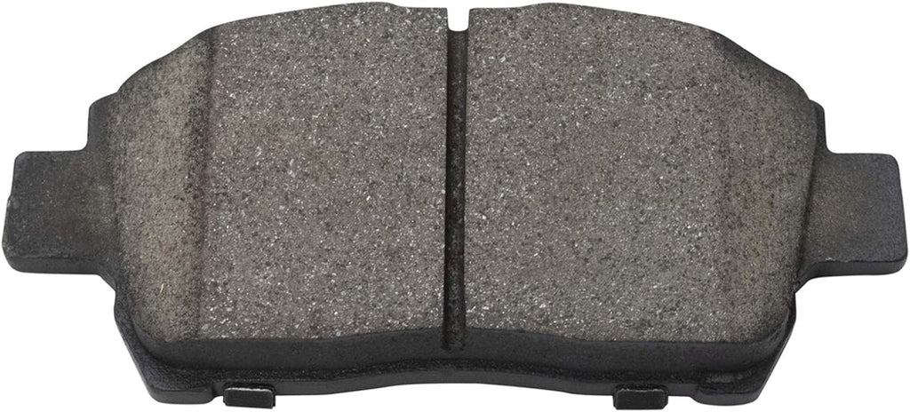 TRQ Front Brake Pad and Rotor Set Ceramic Rotors Calipers Hoses Compatible with 2004-2009 Toyota Prius