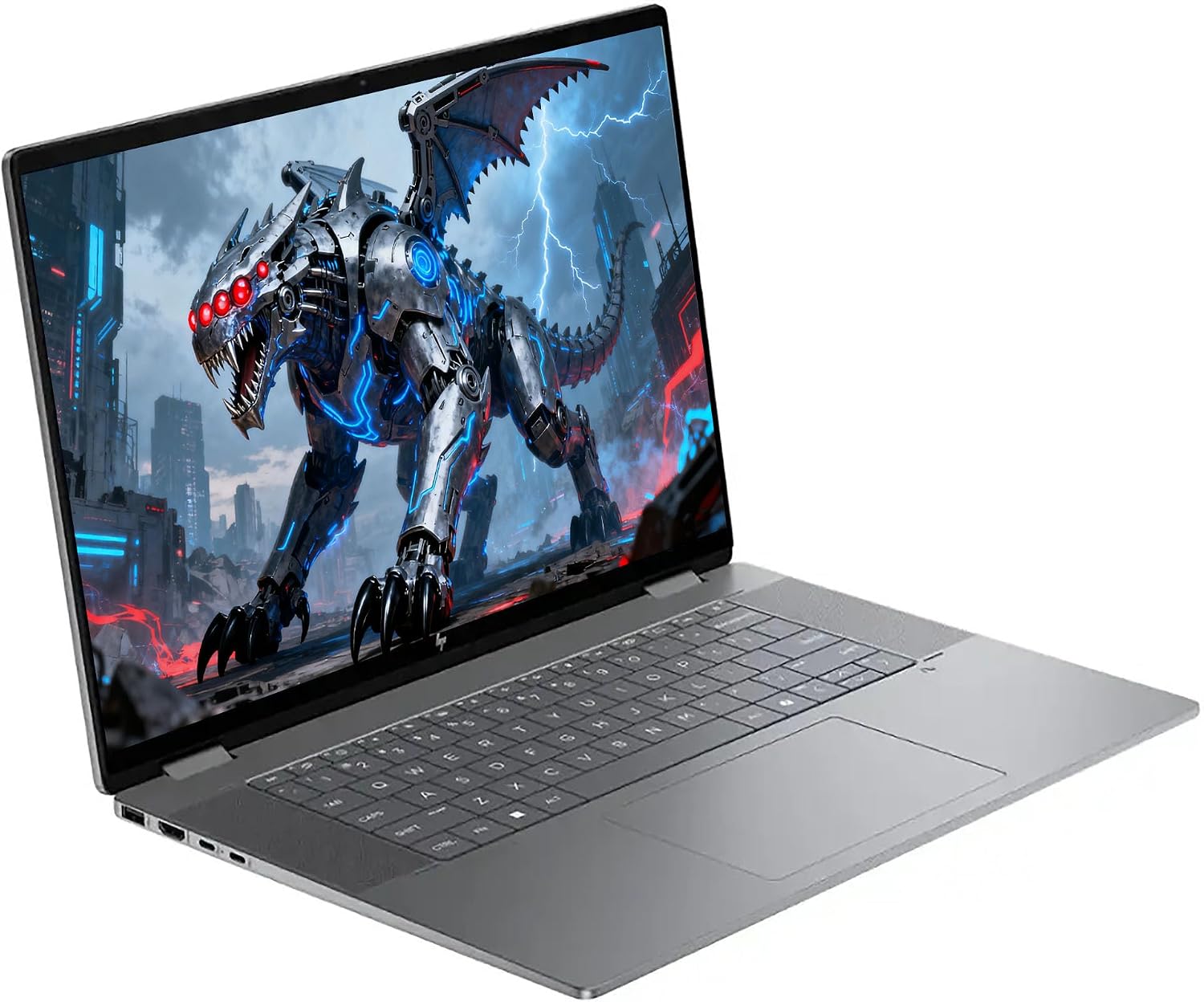 HP OmniBook X 2 in 1 Laptop Flip (Next Gen Envy x360), 16-Inch 2K Touchscreen AMD Ryzen AI 7 350 (> Intel i7-1355U), 24GB LPDDR5 1TB SSD, Win 11 PRO, AI Copilot+ PC +BWE Accessories