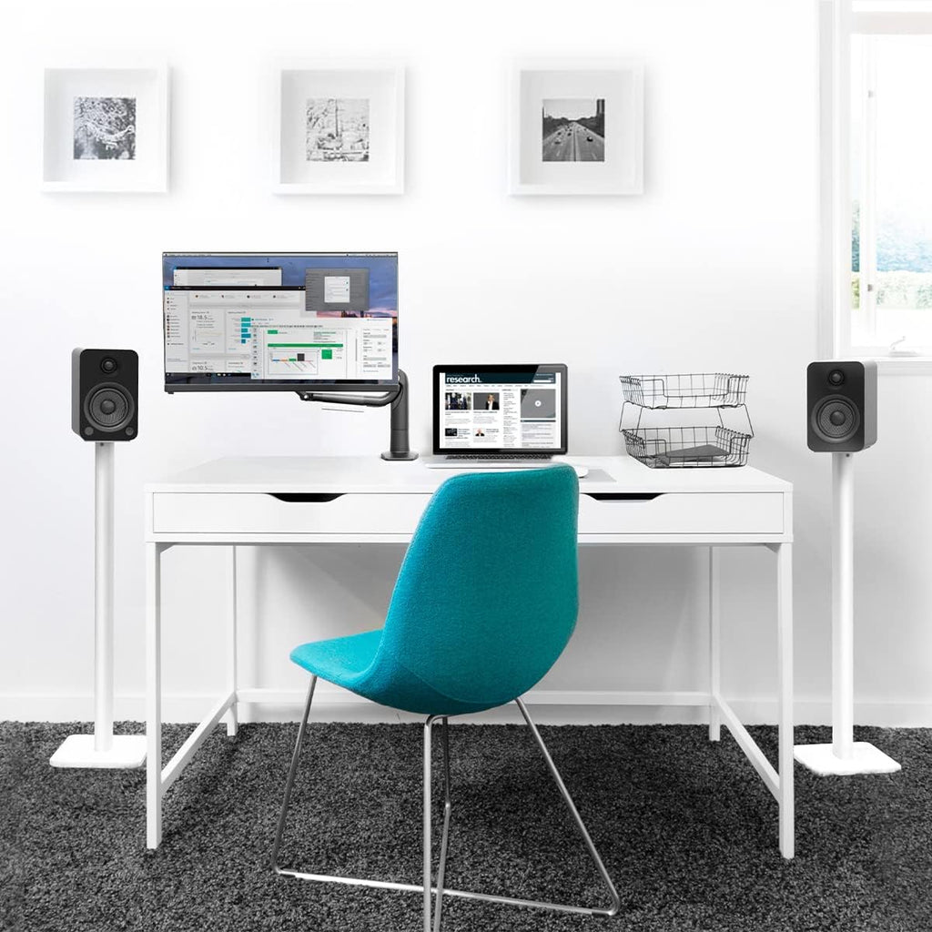 Kanto DMS1000 Desktop Mount for 17-inch to 32-inch Displays (Black)