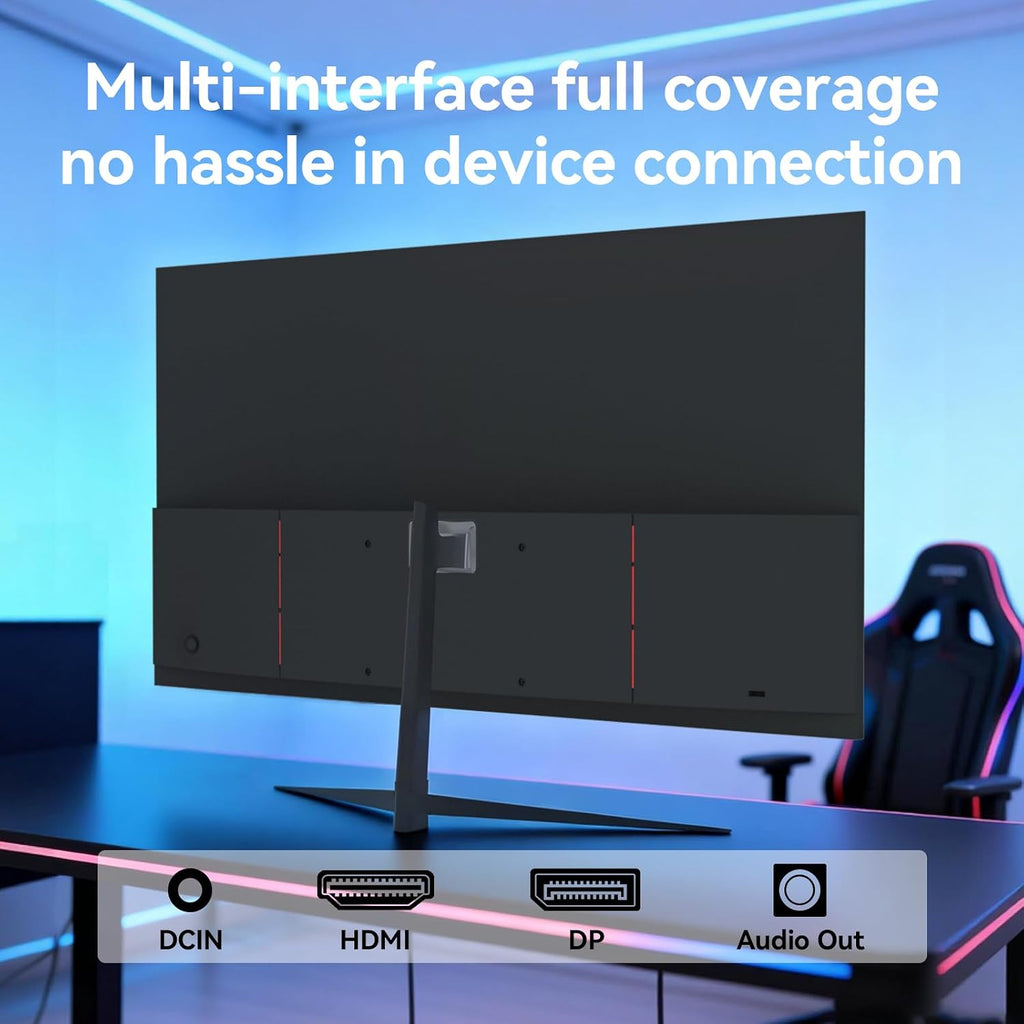 27 Inch FHD (1920x1080) Gaming Office Monitor,165Hz Refresh Rate, HVA Panel Computer Monitor, 1000:1 Contrast Ratio,100% sRGB HDMI and DisplayPort Interfaces (G27X)