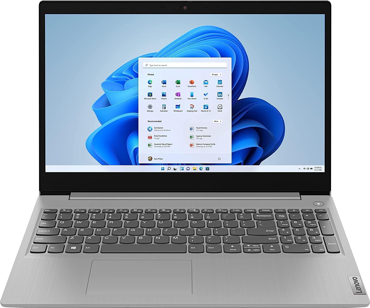 Lenovo Ideapad 3 15Itl05 15.6' Laptop Core i3-1115G4 4GB RAM 128GB SSD W11H