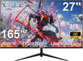 27 Inch FHD (1920x1080) Gaming Office Monitor,165Hz Refresh Rate, HVA Panel Computer Monitor, 1000:1 Contrast Ratio,100% sRGB HDMI and DisplayPort Interfaces (G27X)