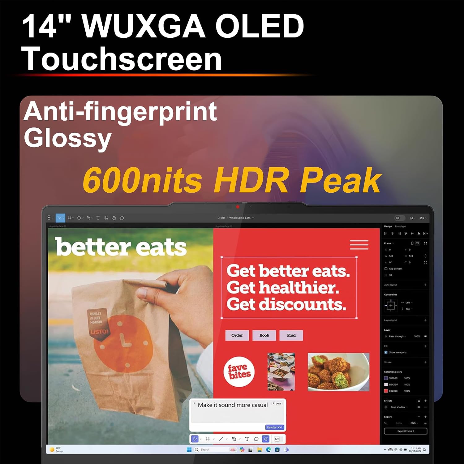 Lenovo Yoga 7 2-in-1 Laptop 14' WUXGA OLED Touch (100% DCI-P3, 600nits HDR) AMD 6-core Ryzen AI 5 340 (Up to 50 Tops) 16GB DDR5 512GB SSD for Creator Business Work Win11 ICP Hub