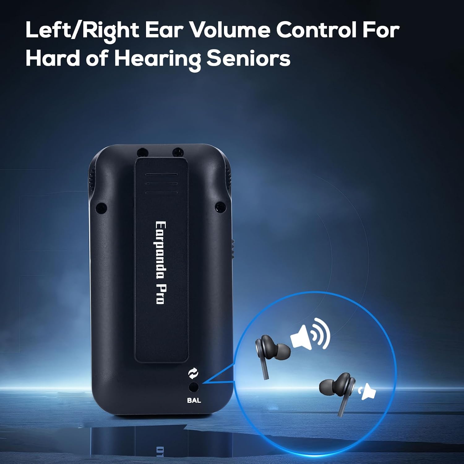 Pro 2 Dual Wireless Headphones for TV Watching, TV Headphones Wireless for Seniors Set of 2, Support Cell Phone Calls - Loud TV Volume Control, No Audio Delay, 100ft Long Range