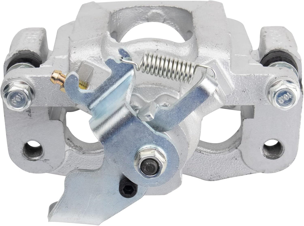 TRQ Rear Brake Pad and Rotor Set Caliper Ceramic Solid Compatible with 2012-2016 Chrysler Town & Country 2012-2016 Dodge Grand Caravan 2012-2015 Ram C/V 2013-2014 Volkswagen Routan