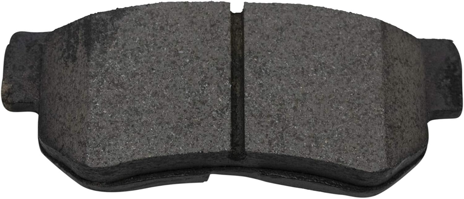 TRQ Rear Brake Pad and Rotor Set Ceramic Solid Rotors Calipers Compatible with 2006-2008 Hyundai Sonata 2005-2009 Tucson 2006-2010 Kia Optima 2005-2010 Sportage
